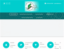 Tablet Screenshot of geckomassage.com
